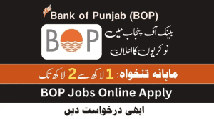 Bank of Punjab BOP Jobs 2024
