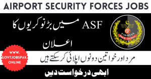 ASF Airport Security Force jobs 2024